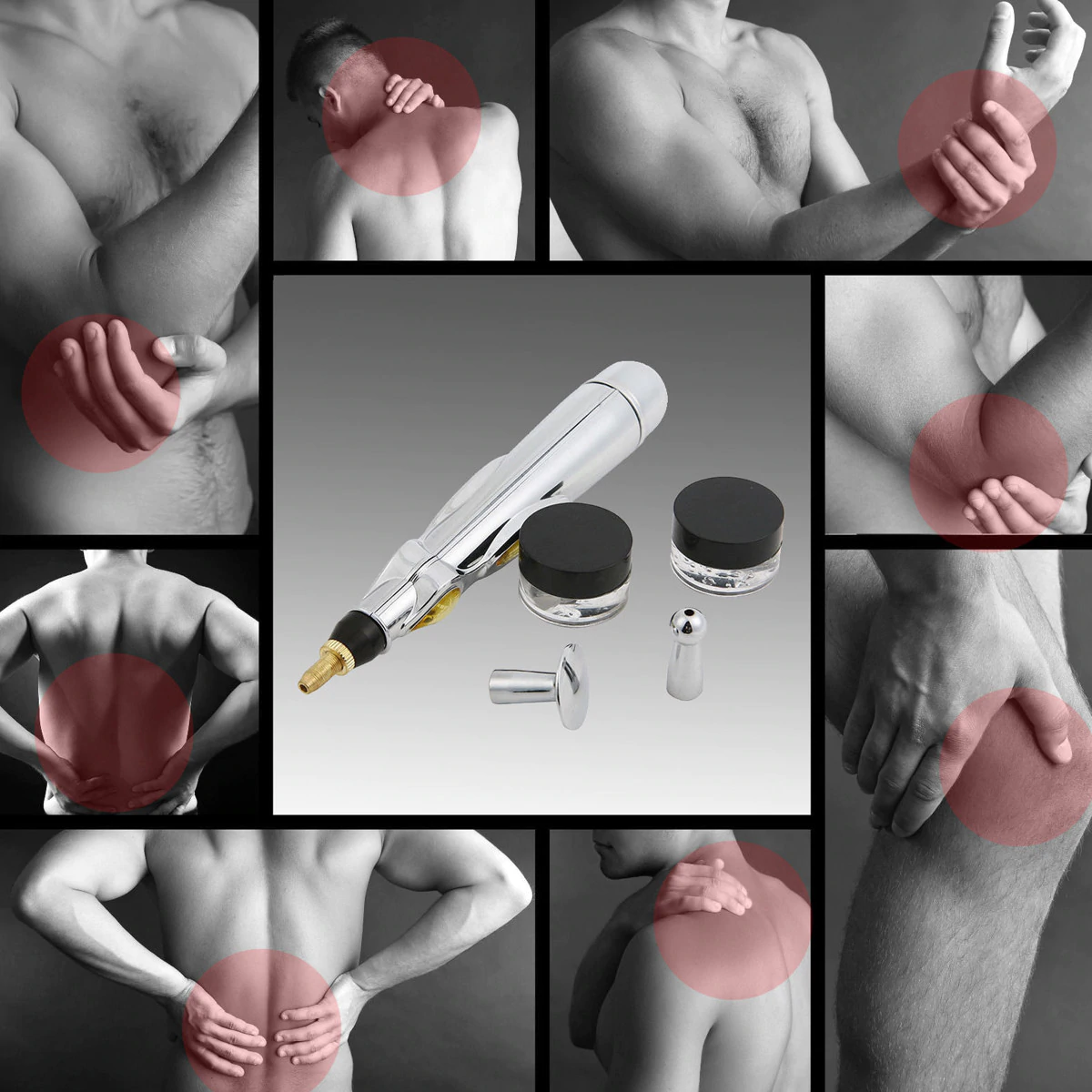 Stilou pentru Masaj ce Imita Acupunctura fara Ace