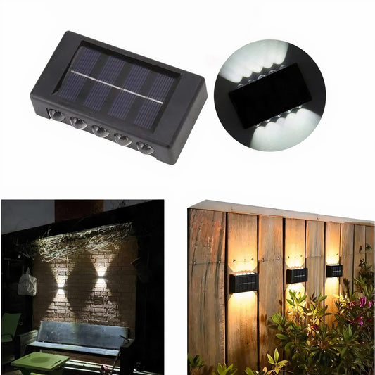 Lampa Solara LED 9x5cm de Perete (5 bucăți)