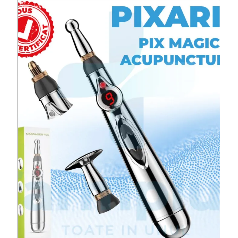 Stilou pentru Masaj ce Imita Acupunctura fara Ace