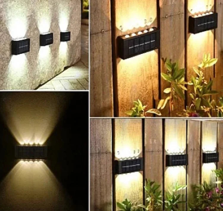 Lampa Solara LED 9x5cm de Perete (5 bucăți)
