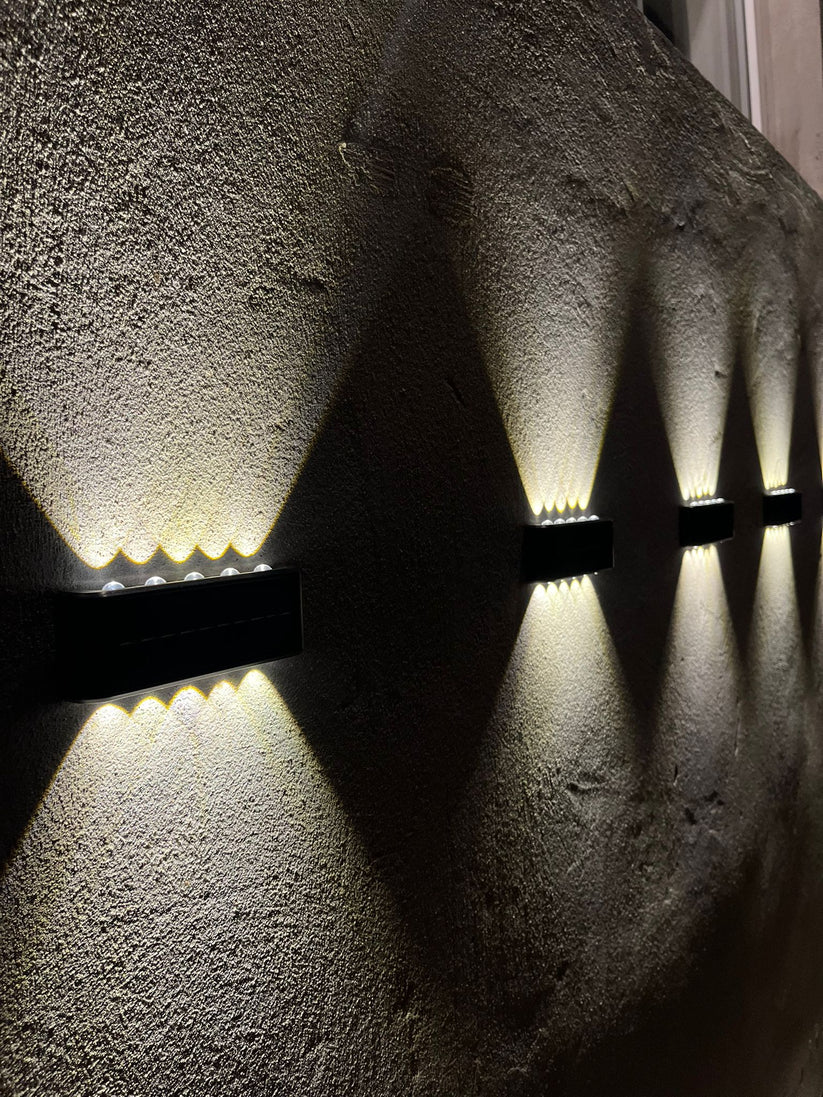 Lampa Solara LED 9x5cm de Perete (5 bucăți)